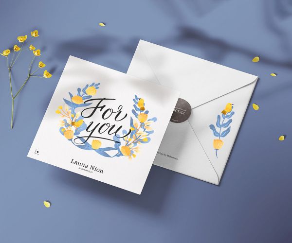 branded business envelop